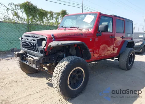 2010 Jeep Wrangler Unlimited Rubicon из США, поврежденный, VIN 1J4BA6H11AL128604